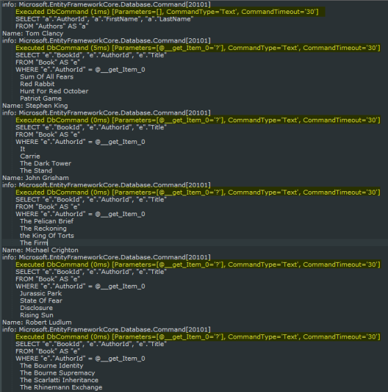 Entity Framework Core Lazy Loading